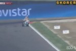 Moto GP’de Yanan Motordan Son Anda Atlayıp Kurtulan Sürücü